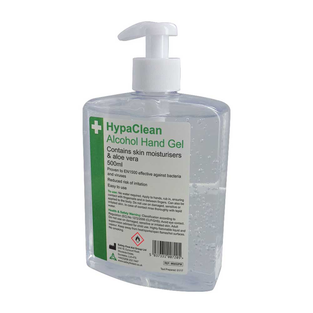 HypaClean Hospital Hand Gel 500ml