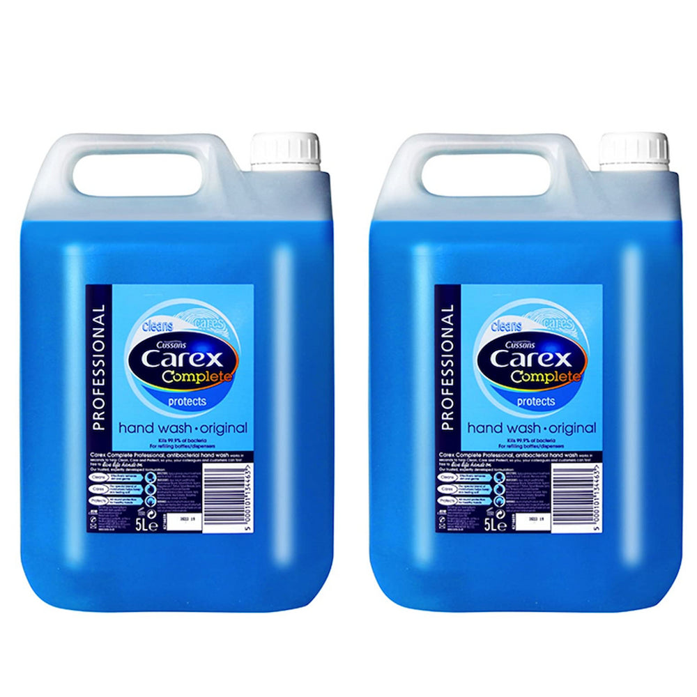 5L Carex Liquid Hand Soap Refill Antibacterial Professional Original 5 Litre