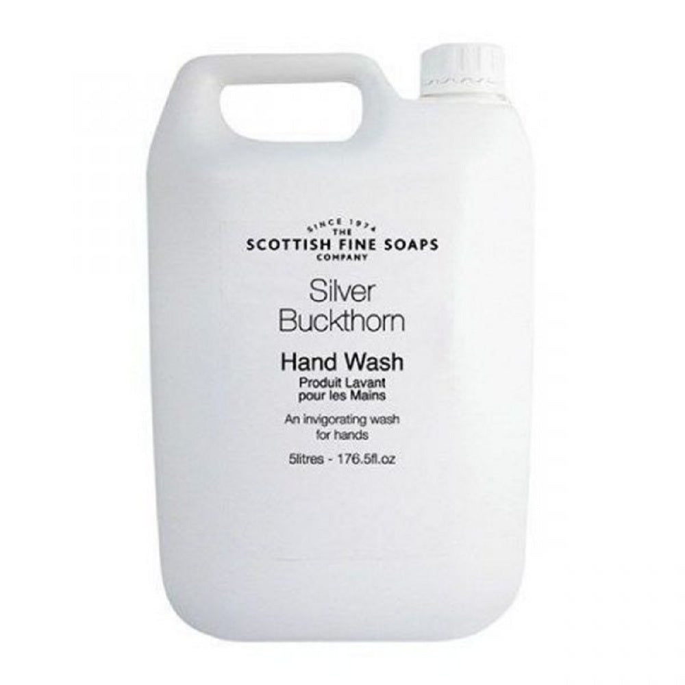 Scottish Fine Soaps, Silver Buckthorn Hand Wash - 5 Litre