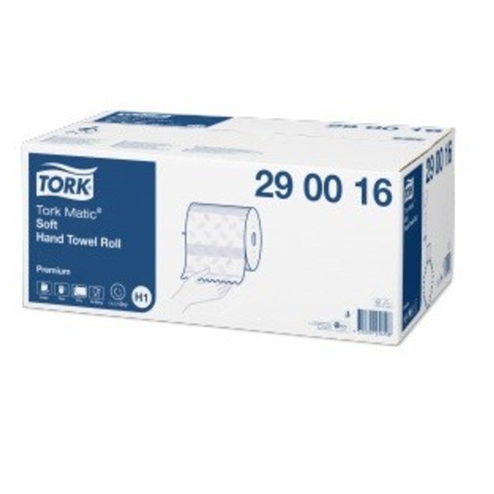 Tork 290016 Matic Soft Hand Towel Roll Premium 6x100m