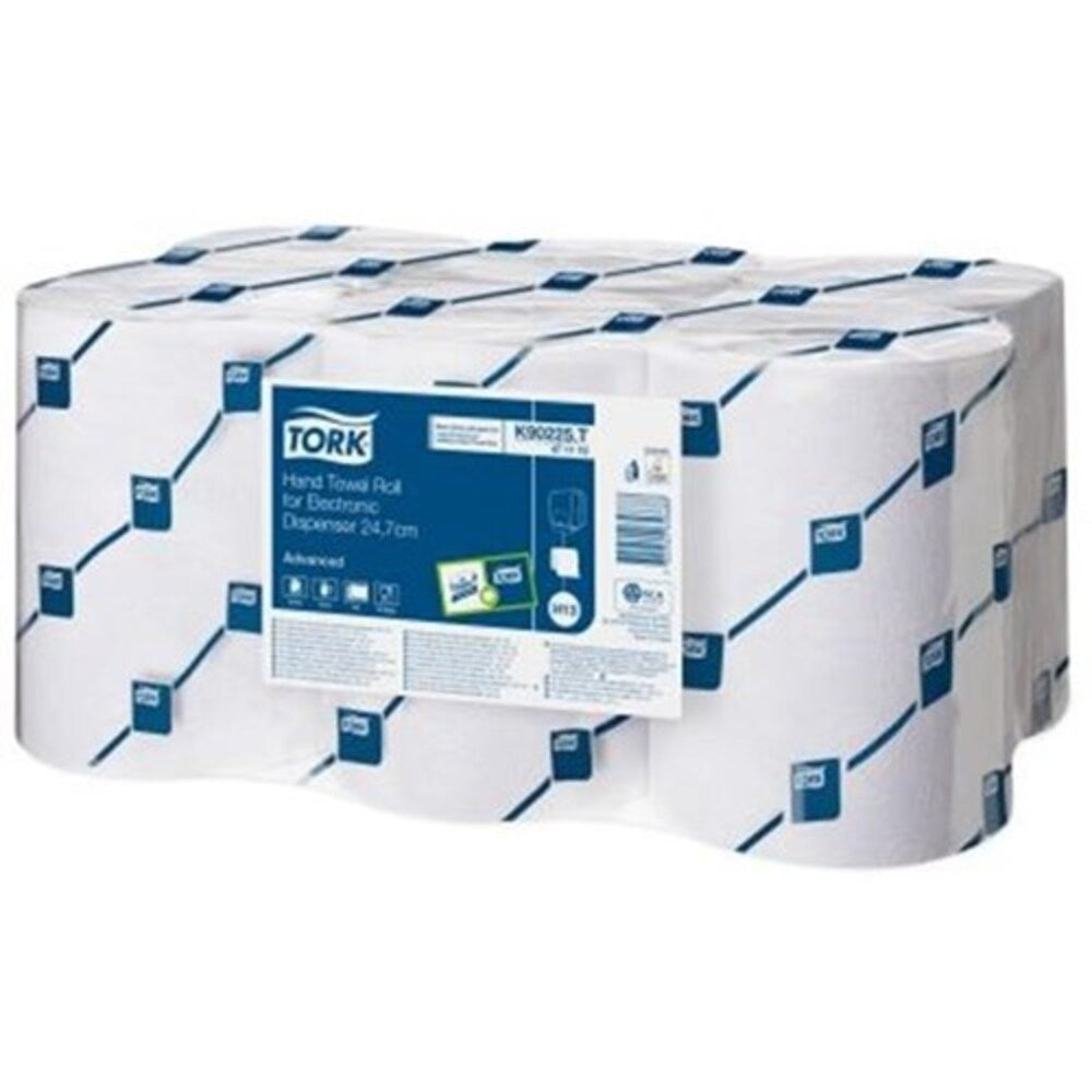Tork 471110 Hand Towel Roll White 2ply for Electronic Dispenser