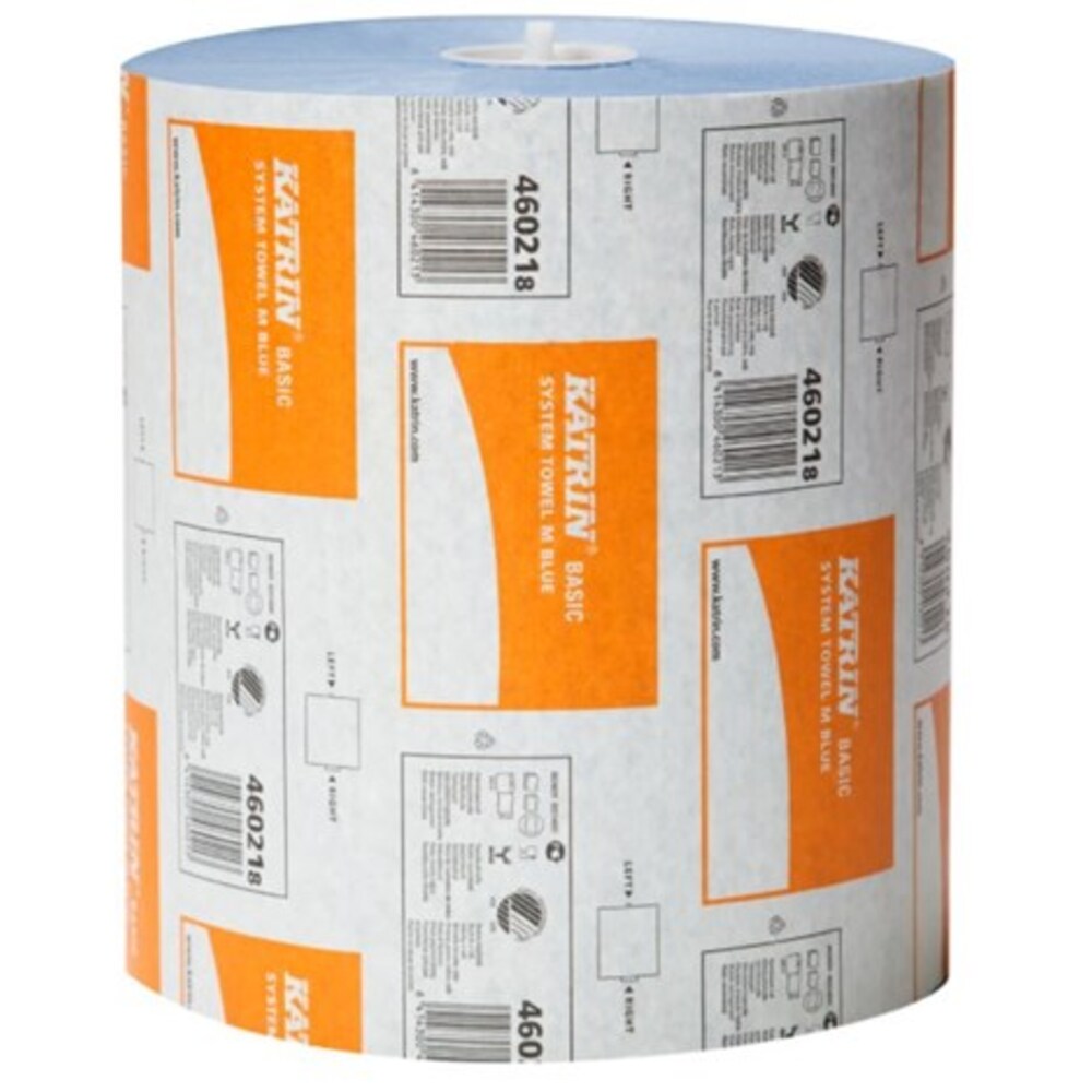 Katrin 460218 Basic System Roller Towel Blue (6x200m)