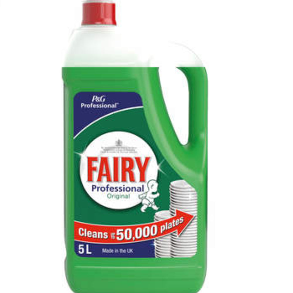 Fairy Washing Up Liquid 5 Litre 2 Pack