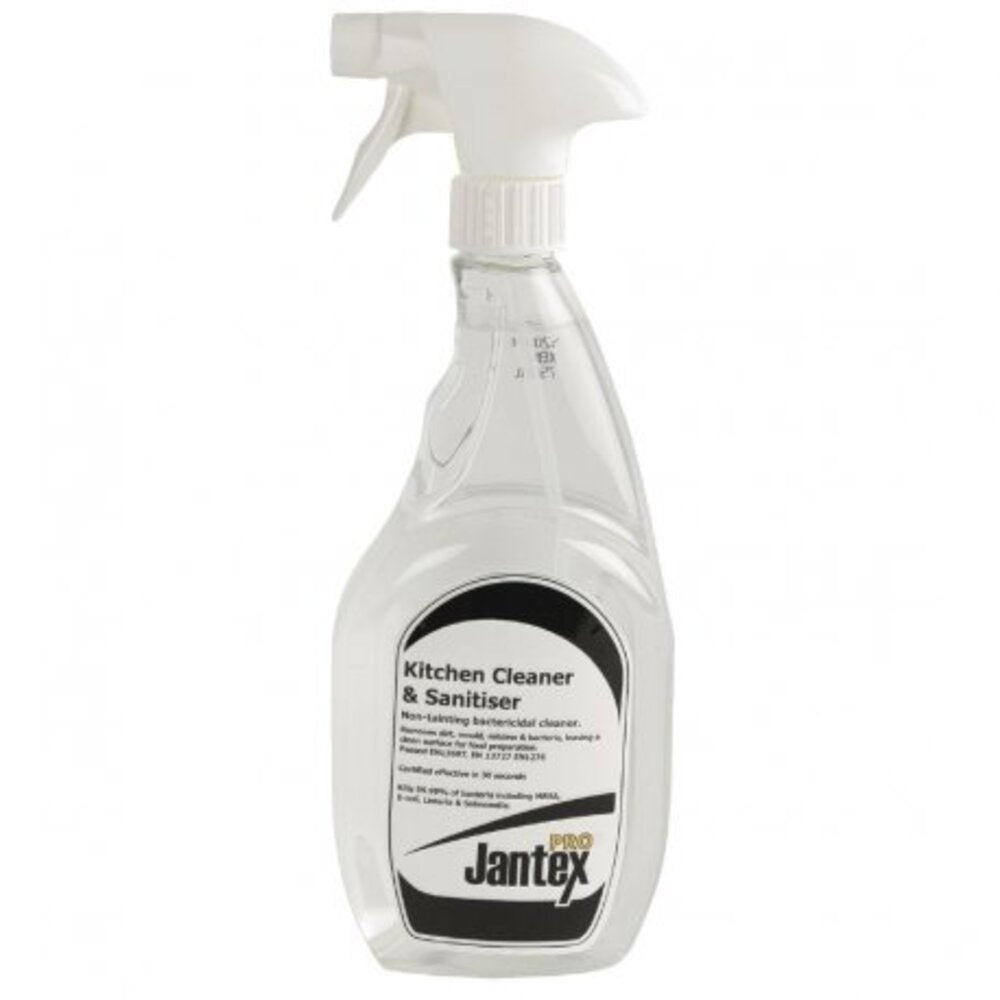 Jantex Pro Kitchen Cleaner and Sanitiser Ready To Use 750ml