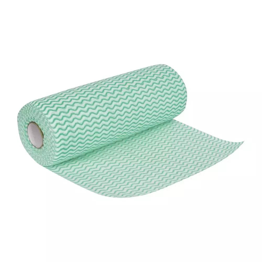 Jantex Non Woven Cloths Green (Pack of 100)