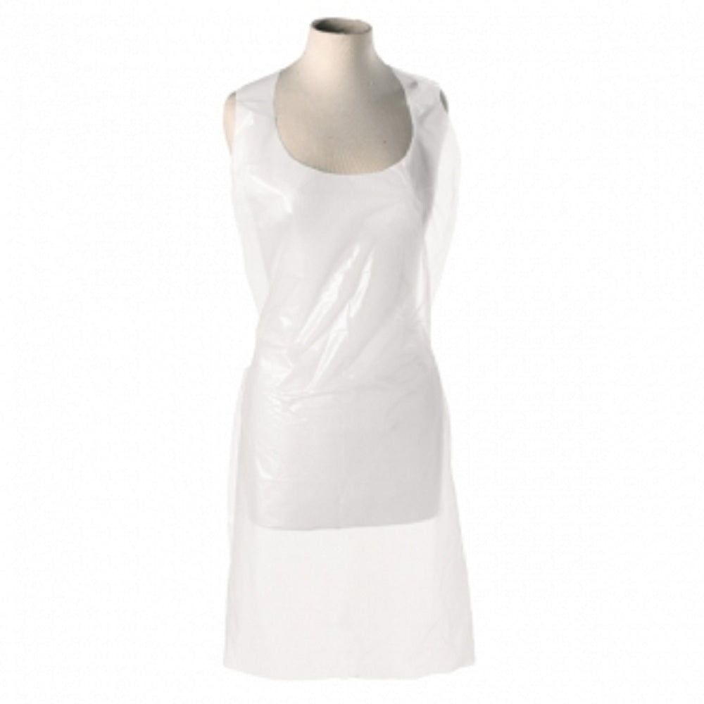 Basic Polythene Aprons in a Dispenser Pack - 100 Aprons