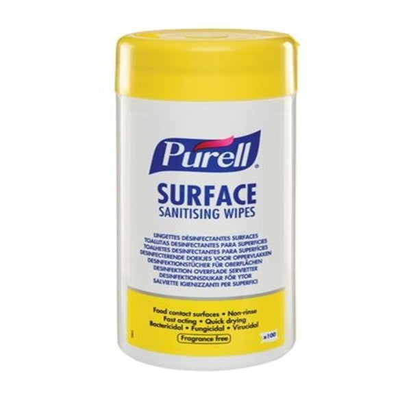 Purell Surface Sanitising Wipes - 100 Wupes