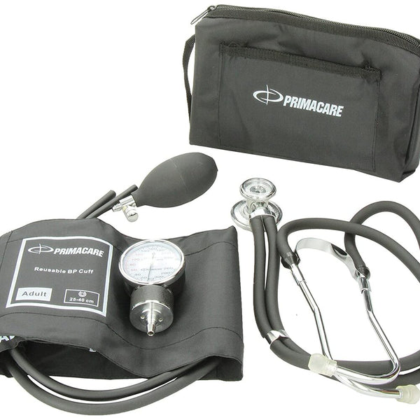 Primacare Medical Professional Blood Pressure Kit with Sprague Rappaport Stethoscope
