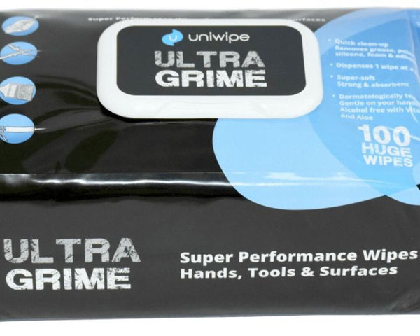 Uniwipe Ultra Grime Wipes x 100