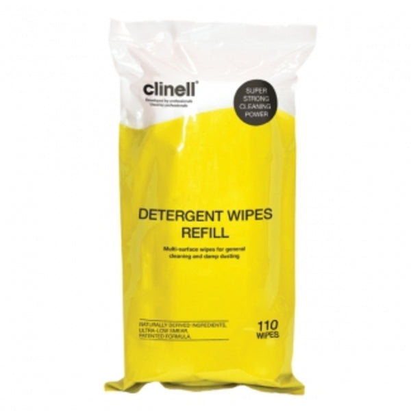 Clinell Detergent Wipes - Canister Refill Pack