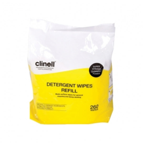 Clinell Detergent Wipes - Bucket Dispenser Refill Pack