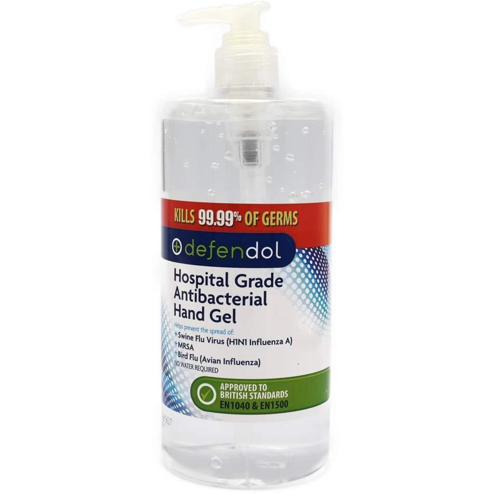 Defendol hospital grade antibacterial hand gel deals