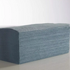 IFB5000 1-Ply Interfold V-Fold Blue Hand Towel x 5,000