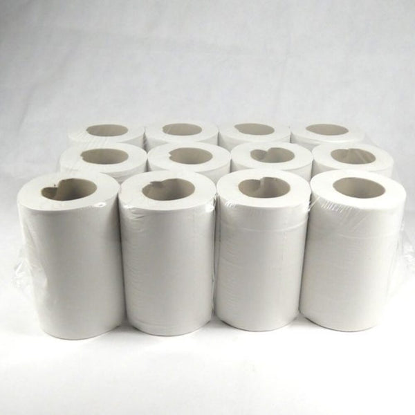 White Mini Centrefeed Roll 12 pack