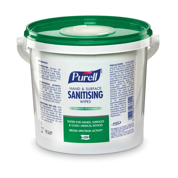 Purell Hand & Surface Sanitizing Wipes – 225 wipes